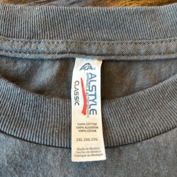 XXL mens' More Handsome Than Handy Graphic T-Shirt Charcoal Gray 2XL Slogan Tee - Picture 4 of 6